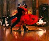 Flamenco Dancer dance series II painting